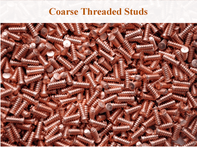 Coarse Threaded Studs